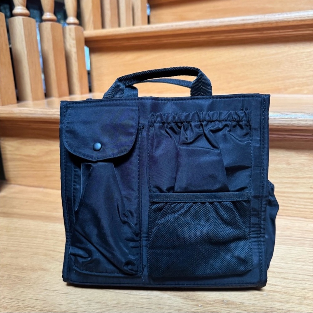 BEIS Black Travel Organizer Bag